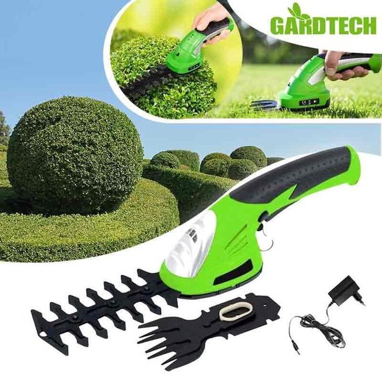 3,6 V draadloze 2 in 1 grasschaar / heggenschaar