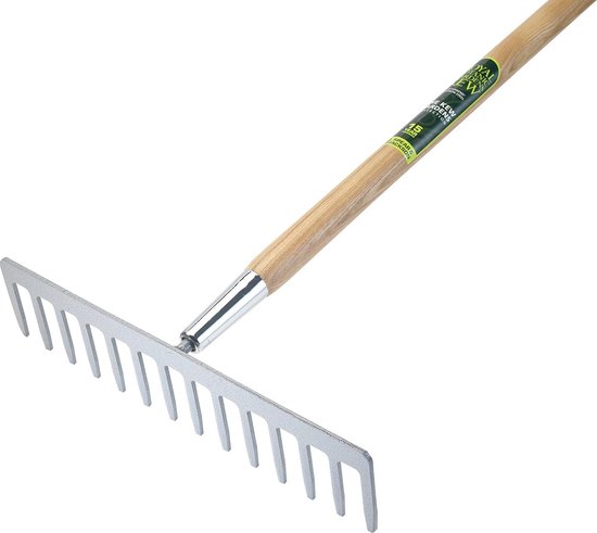3840KEW Kew Gardens collectie hark - duurzaam en lichtgewicht Leak Rake van Spear & Jackson