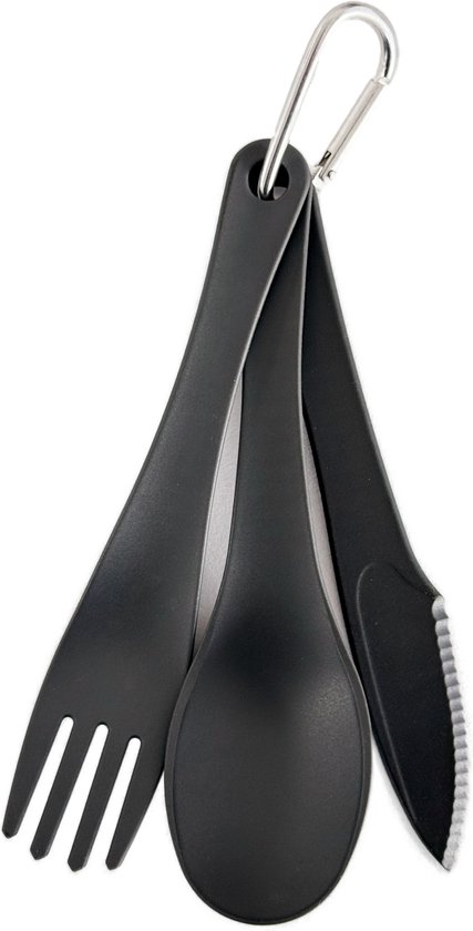 3BMT® Reisbestek- Bestek to Go - Bestek set voor Onderweg, camping, wandelen of picknick - Kunststof van 3BMT