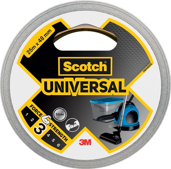 3M Universele Reparatiedoek - Grijs - 25mx48mm van 3M