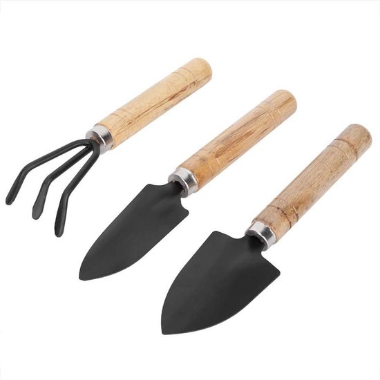 3Pcs Multifunctional Use Mini Plant Gardening Tools Set Spade Claw Rake Shovel Flowers Plants Tools