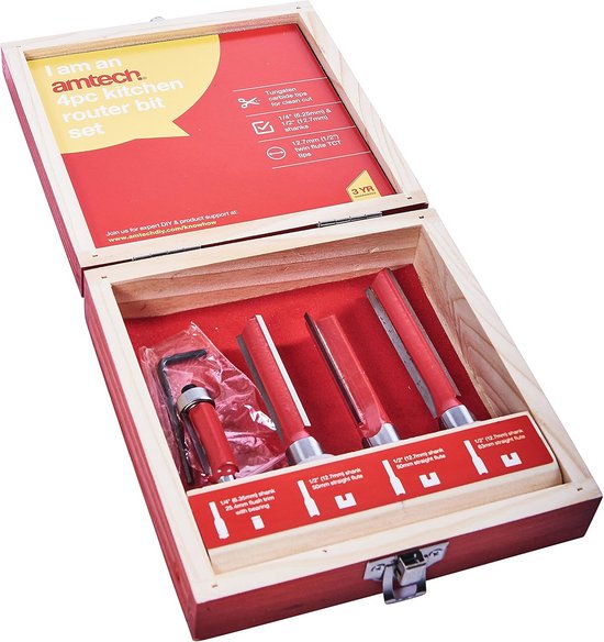 4-Delige Keukengereedschap Set voor Basis Klusjes en Onderhoud van Merkloos	