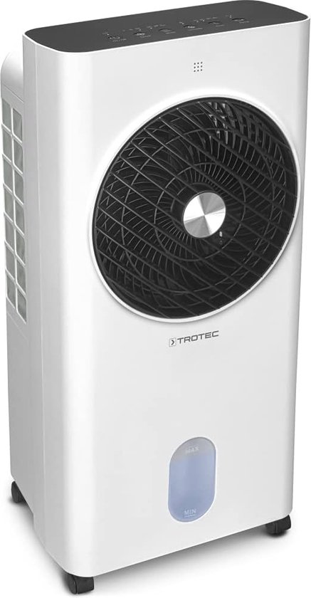 4-in-1 Luchtkoeler en Bevochtiger met Turbo-afkoeling en Luchtverfrissing van Merkloos	