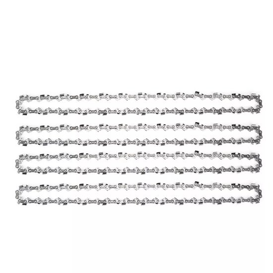 4 kettingzagen - 35 cm zaaglengte - 3/8 inch - 52 aandrijfschakels - 1,1 mm dikte - Compatibel met Bosch, Dolmar en Makita kettingzagen