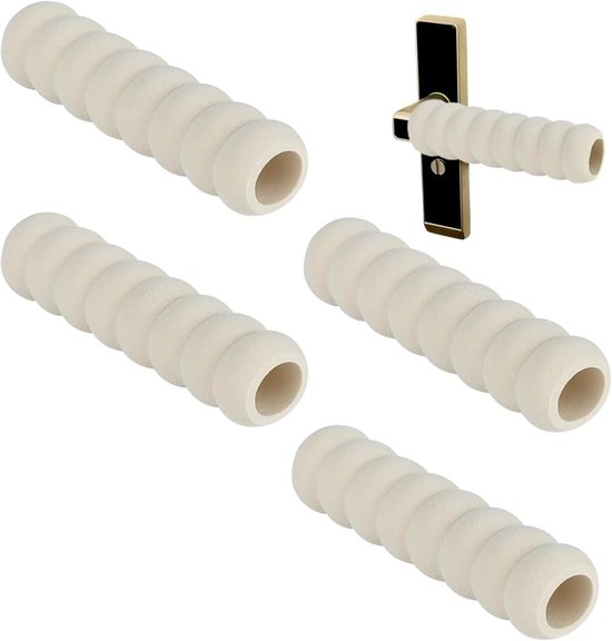 4 Pcs Deurhendel Buffer - Deurhendel Bescherming - Deurhendel Stoppers - Kindveiligheid - Foam Protector Deurhendel van Luxabelle