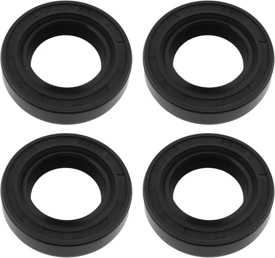 4 Stuks As Olieafdichtingen 19x32x8mm Geschikt voor Tuff Torq K55B K46F K46 T40 en Husqvarna 583349301 535402837, Duurzaam en Betrouwbaar voor Tuinmachines