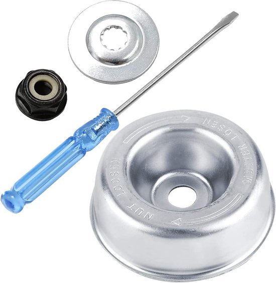 4 stuks - grasmaaierblad Adapterkit - geschikt voor Stihl Grasmaaier- adapterset - bosmaaier opzetstuk bevestigen - onkruidverwijderaar - tuingereedschap - universele onkruidborstel bevestigingsset - Bevestiging Onderhoudskit - Adapter van Merkloos	