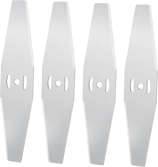 4 stuks grastrimmermessen - vervanging messen voor grasmaaiers - metalen zaagblad vervanging voor grasmaaier - Diafragma 5 mm - trimmermessen - accessoires voor lithium-ion grasmaaiers en elektrische grastrimmers van Merkloos	