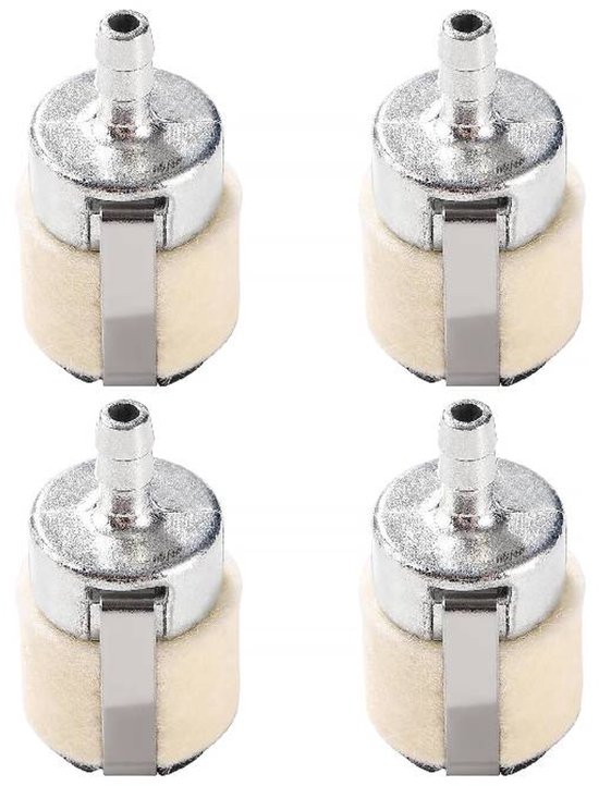 4 stuks kettingzaagfilterelement- kettingzaagbrandstoffilter- compatibel met Echo 13120507320 13120519830 125-527 van Merkloos	