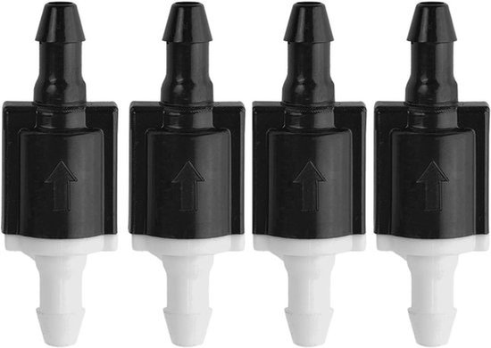 4 Stuks Ruitensproeierventiel voor Toyota 8532126020 - 85321-26020 - Ruitensproeierventiel Compatibel met Toyota Highlander - Lexus IS F - IS350
