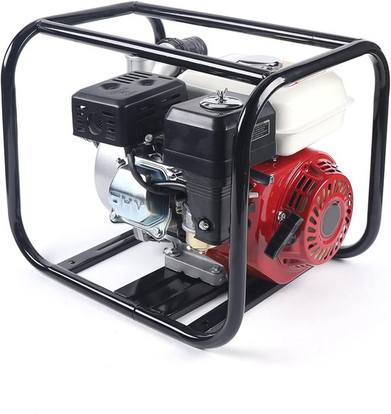 4-takt 2 inch waterpomp tuin fontein vijverpomp motorpomp tuinpomp irrigatiepomp 480 W, max. 28 m opvoerhoogte 6,5 pk