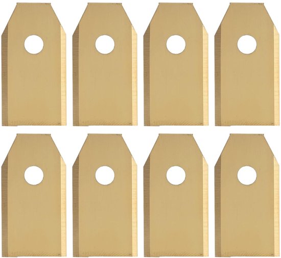 45 Stks Gazon Robot Blade Robot Maaier Messen Roestvrijstalen Grasmaaier Messen Robotic Grasmaaier Vervangende Messen Gouden Tuin Maaimes Voor Husqvarna van Merkloos	