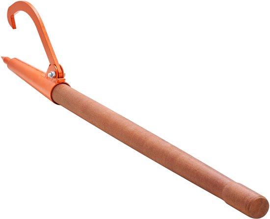 46,5 Inch Log Peavey, Robuuste Stamheffer met Houten Handvat, Maximale Openingsbreedte 18 Inch, Roestbestendig Gereedschap voor Het Oprollen Van Boomstammen van Merkloos	