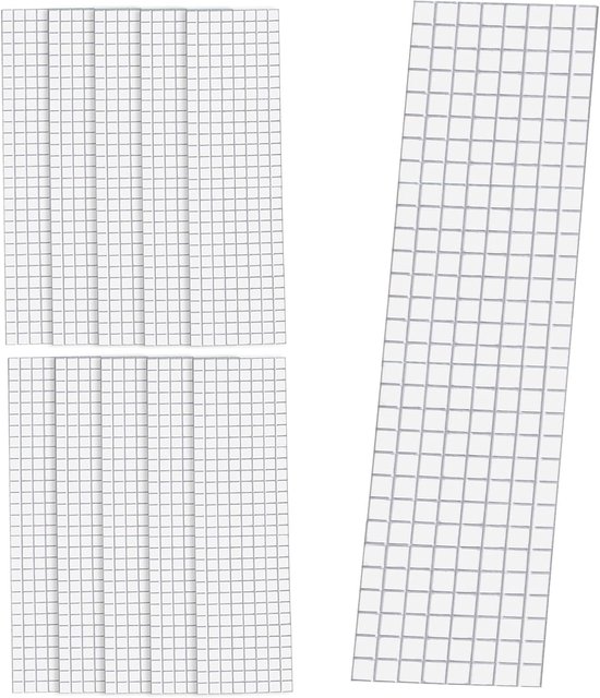 4800 Pieces Self Adhesive Mosaic Mirrors - Mini Tiles - 5 x 5 mm - Mosaic Mirror - Faceted Ball - voor Disco - Party - Home Decoratie - Card Making - DIY Decoratie van Merkloos	