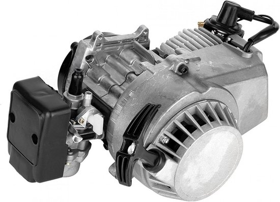 49cc 2-Takt Motorblok met Trekstarter voor Mini Crossmotor Pocket Bike Quad en Buggy van Merkloos	