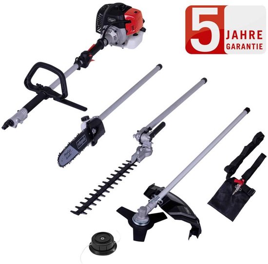 4IN1 benzine bosmaaier MT33P stoksnoeier heggenschaar kettingzaag van Murray