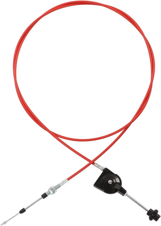 4M handgaskabel PU-buis roestvrijstalen gewricht gashendel voor sprinkler vrachtwagen graafmachine van Merkloos	