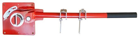 4PRO Serie - Handmatige Staalstaafbuiger - 6-16mm - Met Rollager - Poedercoating van Merkloos	