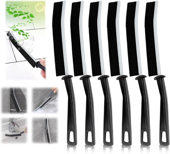 5-Delige Multifunctionele Voegenborstel Set voor Badkamer en Keuken - Krachtige Reiniging van Merkloos	