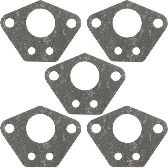 5-delige set carburateur afdichtingen voor 43cc, 49cc en 52cc 2-takt motoren - Reparatiekit voor boormachines en grasmaaiers
