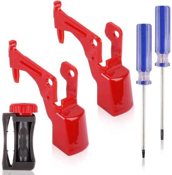 5-delige set triggerschakelaars V11 V10, aan/uit-knopbedieningsclips, geschikt voor Dyson V15 V6 V8 V7 V10 V11 (inclusief 2 schroevendraaiers)