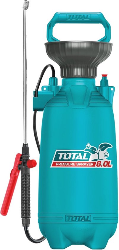 5 Liter Drukspuit met Blokkeerfunctie - Aluminium Pomp en Instelbare Sproeinevel