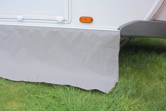 5 meter ESVO caravan tochtstrook, heavy duty 60 cm, grijs van ESVO