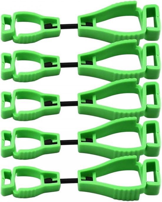 5 STKS Jagers Gear Clips - Opknoping Riemclip voor Beveiligt Hoeden - Handschoenen en Wandelen Gear van Jagers