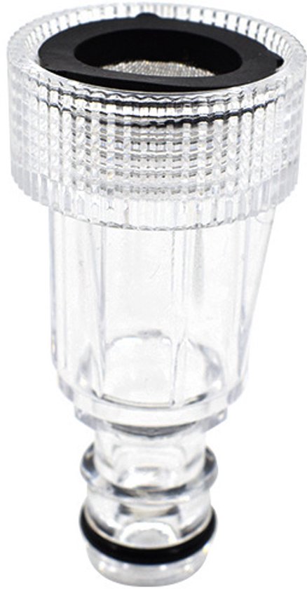 5 stuks hogedrukreiniger tuinslangadapter, 3/4 inch hogedrukreiniger transparant plastic waterinlaatfilter vervangingsgereedschap van Merkloos	