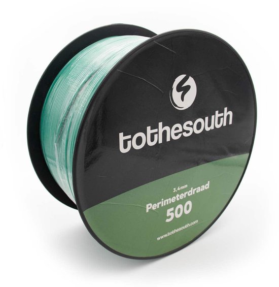 500m - 3.4mm (Extra dik!) Perimeterdraad geschikt voor alle Robotmaaiers - Universeel - To the South® van Merkloos	