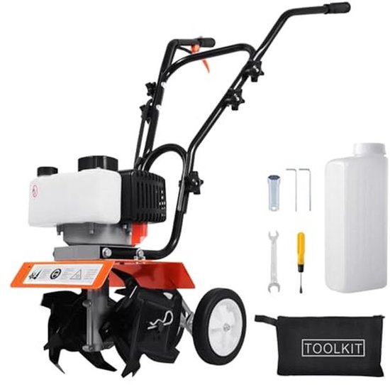 52CC Tuinfrees met 2-takt motor voor tuinen en boerderijen van Merkloos	