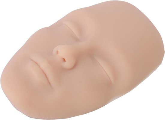 5D Makeup Practice Face Board, High Simulation Skills Improve Soft Touch Microblading Practice Face Model for Lip Tattooing (Medium Skin Color) van Imzay