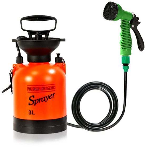 5L Outdoor Camping Douche Draagbare Bad Multifunctionele Sproeier Reis Watering Autowas Kleine Sproeier- 18*18*42cm