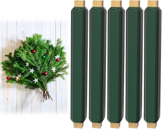 5pcs groene tuin draad - tuinaccessoires - tuingereedschap van Merkloos	