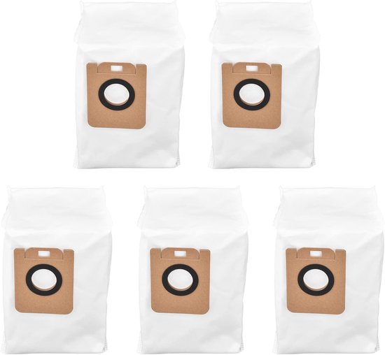 5Pcs Vacuum Cleaner Bus Bags, Home Floor Care Sweeper Dust Collection Bag for Bot Z10 Pro L10 Plus van Merkloos	