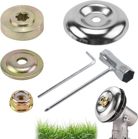 6-delige set reserveonderdelen voor grasmaaiers en tuingereedschap, universele accessoires voor optimale prestaties