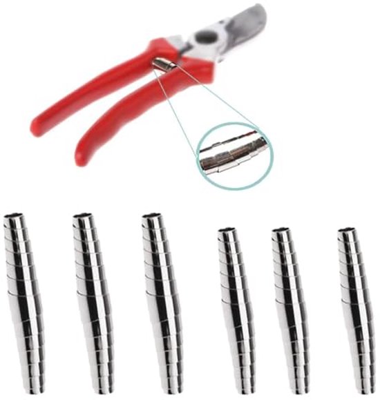 6-Delige Vervangveren voor Tuinscharen en Snoeigereedschap van Merkloos	