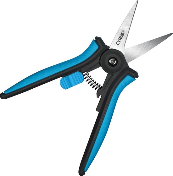 6 inch tuinschaar, handscharen met rechte roestvrijstalen messen, trimhandschaar van Flora Guard