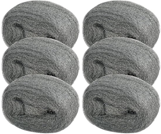 6 pieces steel wool 1#, 24m effective against mice, holes, wall, cracks, rodent stop, mouse defense, steel wool for - ShopVlot