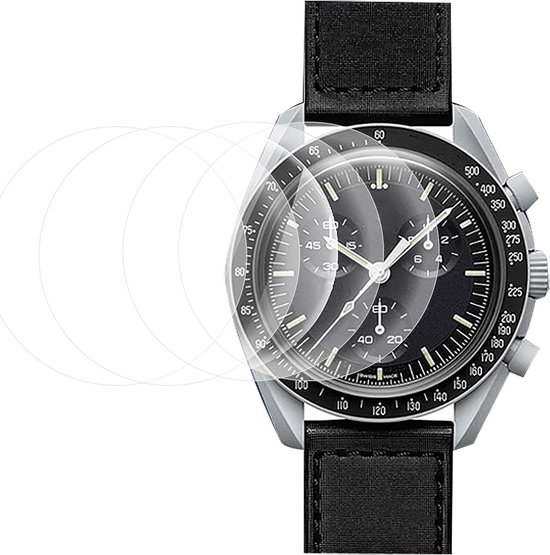 6 stuks displaybeschermfolie - compatibel met OMEGA - Swatch MoonSwatch - displaybescherming voor horloge - helder - HD - TPU-displaybescherming - compatibel met Omega Swatch Bioceramic MoonSwatch van Bruni