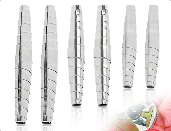 6 stuks veer voor snoeischaar, flexibele roestvrijstalen spiraalbufferveren, reserveonderdeel voor tuingereedschap en boomschaar reparatie, duurzaam en sterk