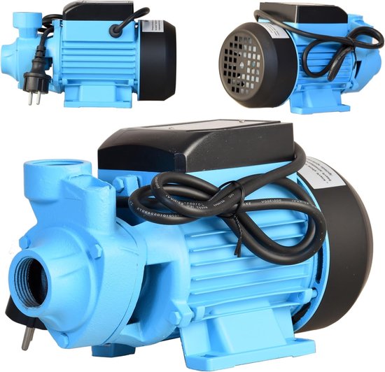60 Waterpomp (370 W, 2100 l/h, hoogte max. 39 m) - Oppervlaktepomp - Voor schoon water - Tuinpomp, Irrigatiepomp, Sproeierpomp ALUVRA