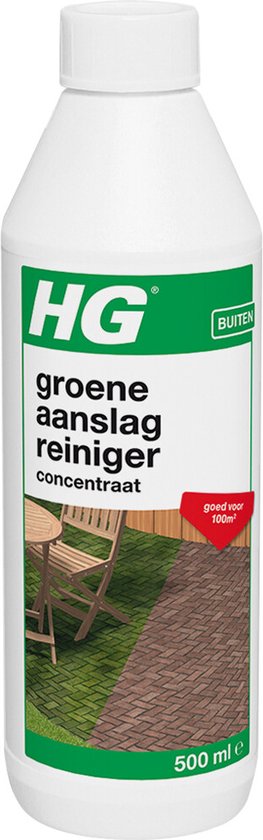 6x HG Groene Aanslagreiniger Concentraat 500 ml