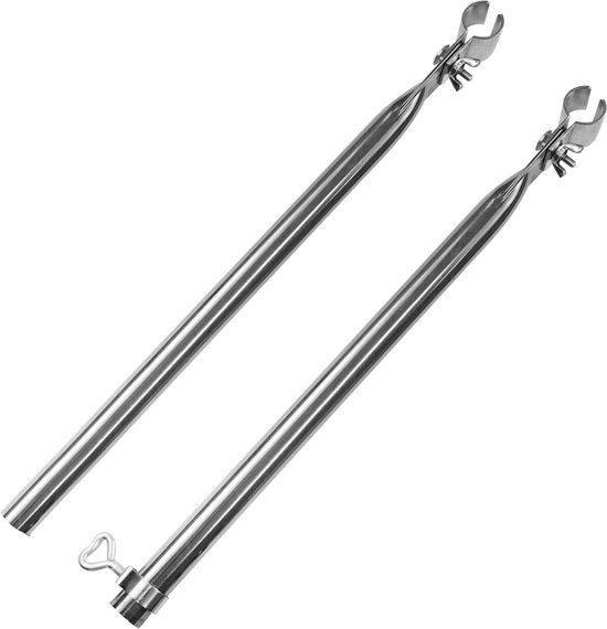 6x Telescopische Steunstokken Voor Tenten en Voortenten - Verstelbaar 40-70 cm