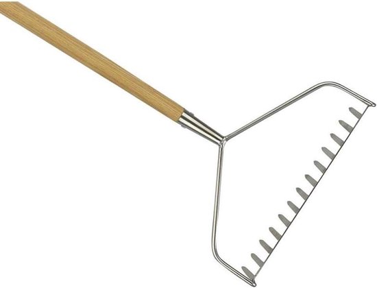 70100057 Bodemhark - Voor het losmaken en beluchten van de grond combisystem lawn rake van GARDENA