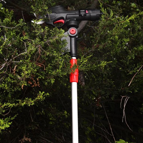 7,2V lithium oplaadbare snoeischaar met telescopische steel - Elem Garden van Merkloos	
