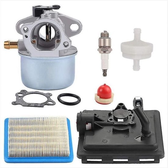 799868 Carburateur met 496116 795259 luchtfilter basis compatibel met 124L02 124T02 124T05 124T07 Carb motoren van JEENDA