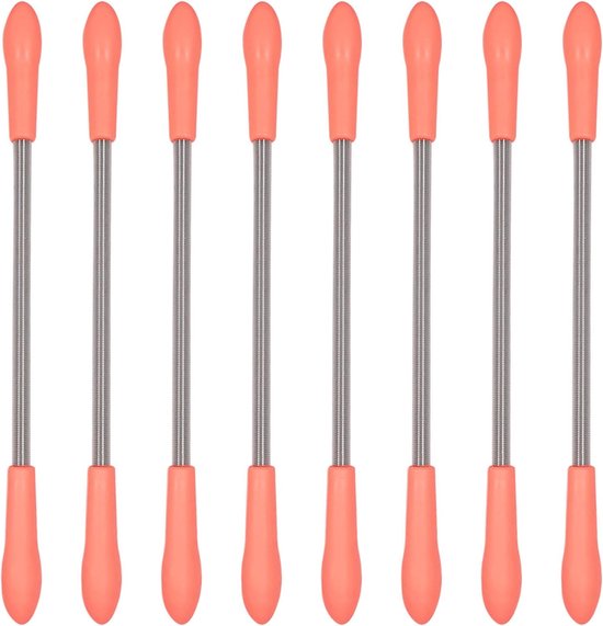 8 stuks gezichtshaarverwijderaar veer epilator hulpmiddel voor snelle ontharing - veer gezichtshaarverwijderaar - wenkbrauw en wangen verwijderen van haar hulpmiddel (Roze) van Merkloos	