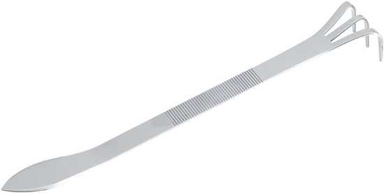 8.3 Inch Tuinieren Hark Rvs 3 Tanden Planten Pot Hark Tuinieren Cultivator Bodem Landbouw Gereedschap Kleine Potten Hark