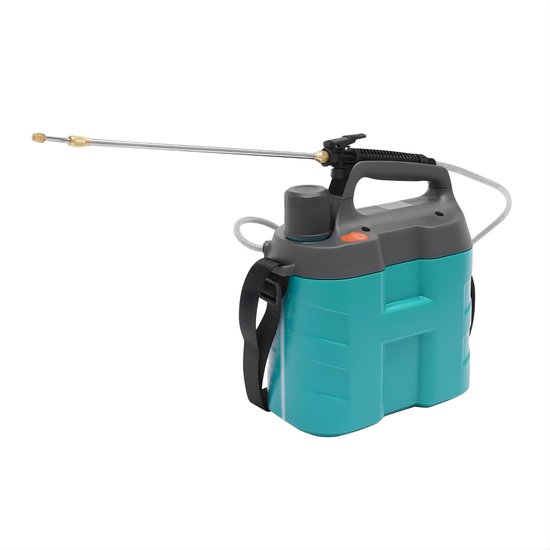 8L Elektrische Tuinsproeier – Draagbare Druksproeier met Uitschuifbare Lans en Oplaadkabel – Geschikt voor Tuinieren, Landbouw en Ongediertebestrijding – Blauw